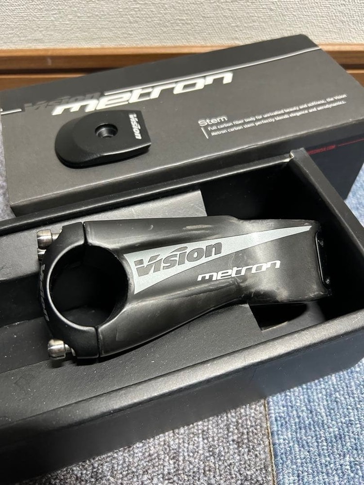 vision metron stem 90mm carbon titanium bolt