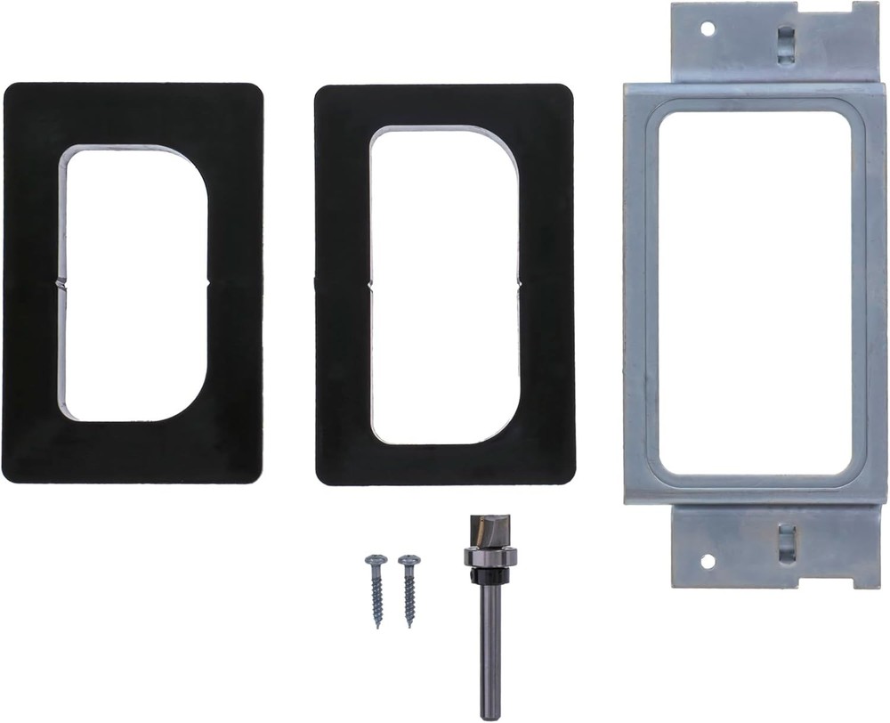 Milescraft 1222 Hinge Mate 150 – Door Hinge Installation Kit/Mortiser Template,