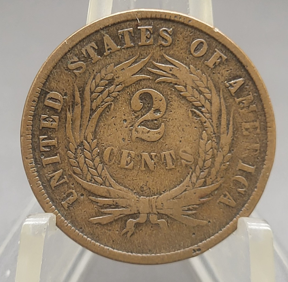 1865 U.S. 2 Cent Type Coin