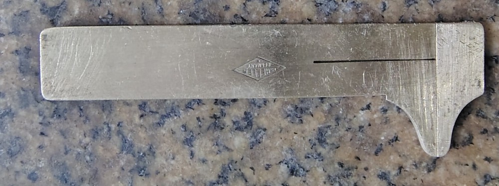 MINI BRASS POCKET CALIPER MADE IN GERMANY