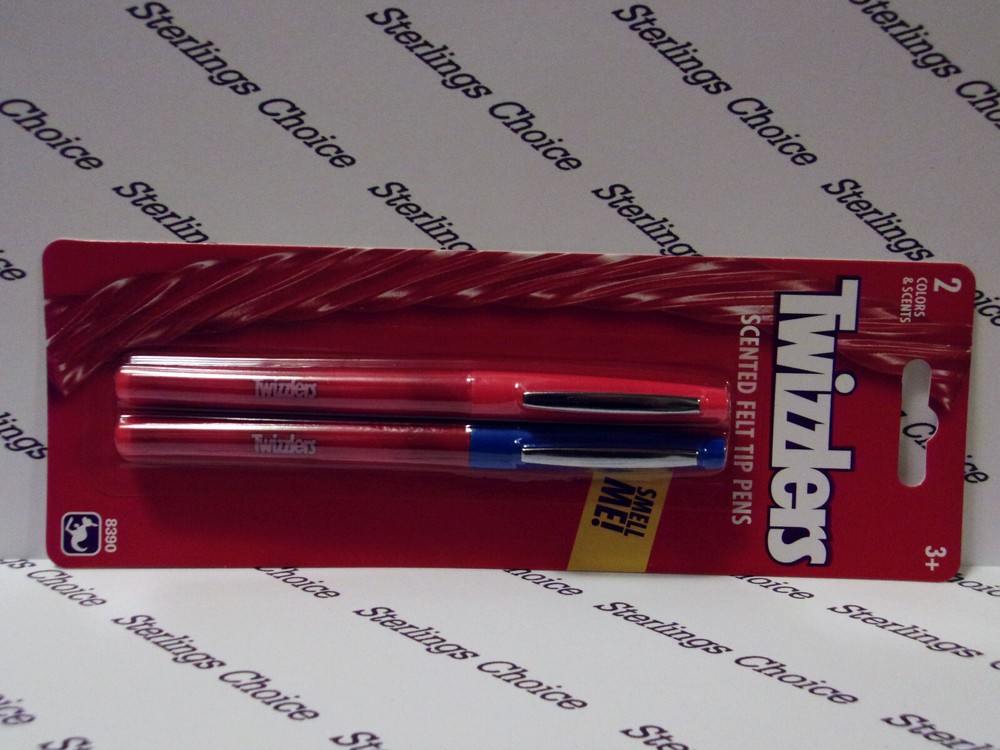 Twizzlers Scented Felt Tip Pens - Strawberry