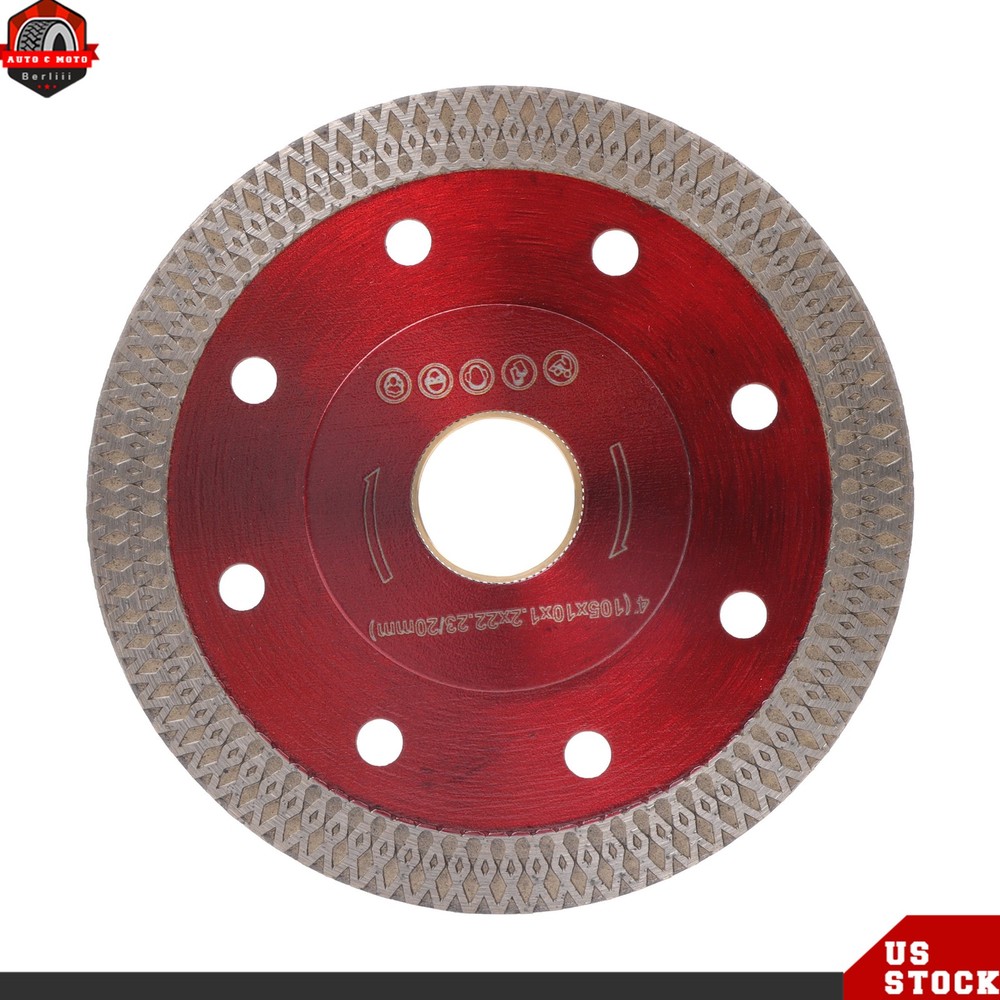 High Quality Diamond Cutting Wheel Blade 20 Pack 4" with A Super-Thin Design