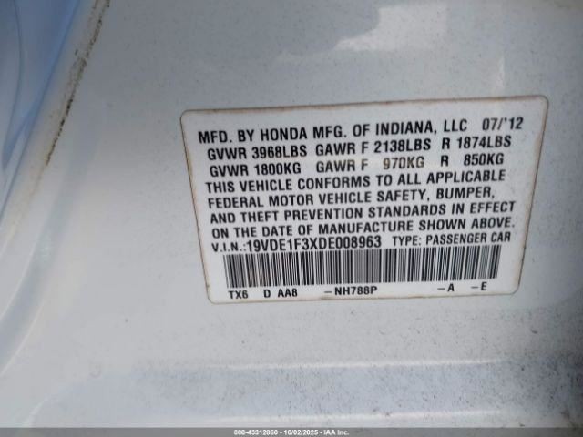Fuse Box Engine Compartment Base Fits 13-15 ILX 4894006