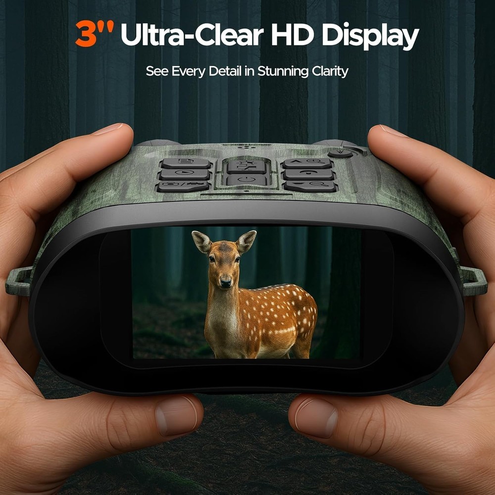 4K Night Vision Binoculars 112MP Camera