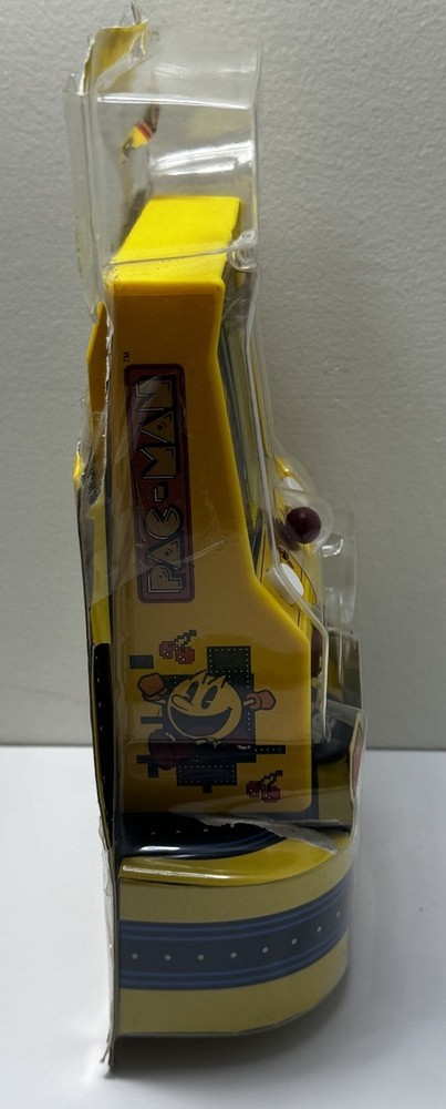 PAC-MAN Mini Arcade Game 6" Handheld Machine Basic Fun Damaged Box NEW
