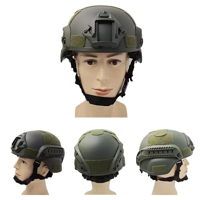 Black Tactical Helmet for Training and Airsoft