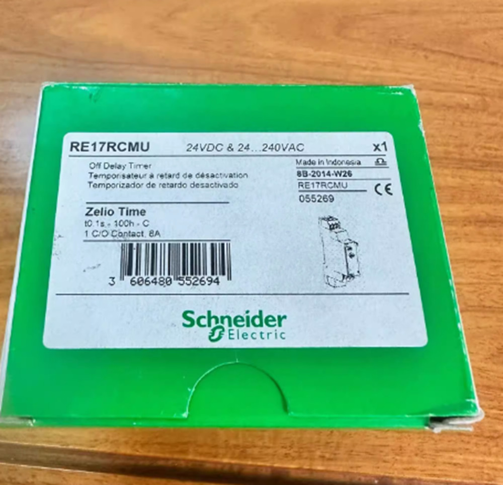 New SCHNEIDER RE17RCMU Timing Relay