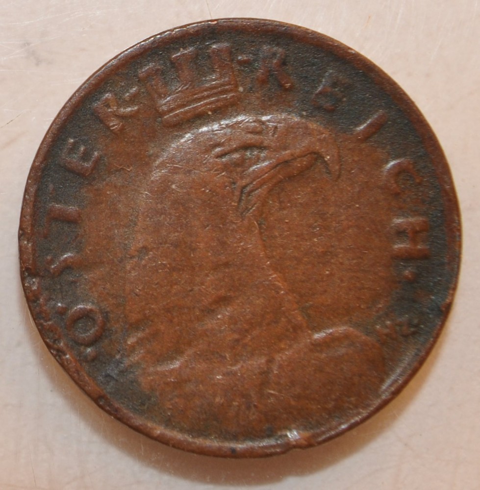 1936 Austria 1 groschen