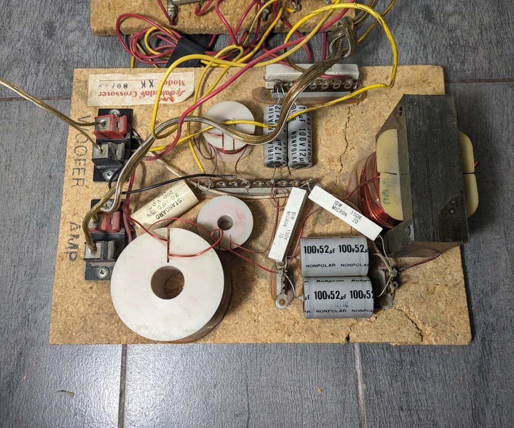 Speakerlab XK Crossover w/ Knobs - Klipschorn Khorn