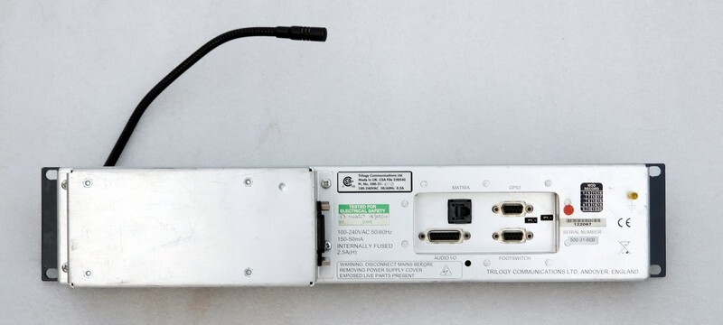 TRILOGY COMMUNICATION LTD P/N. 500-31-60B DIGITAL INTERCOM PUBLIC ADDRESS SYSTEM