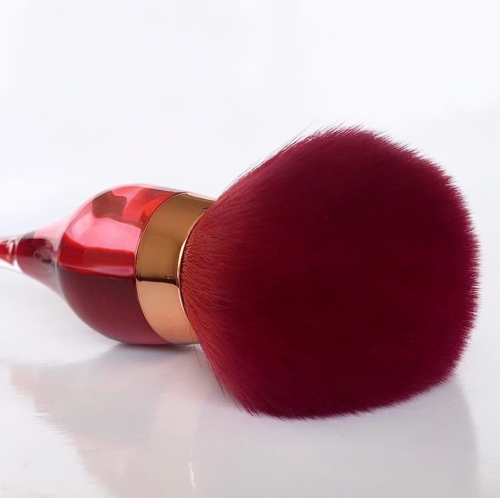 Red Wine Glass Makeup Brush