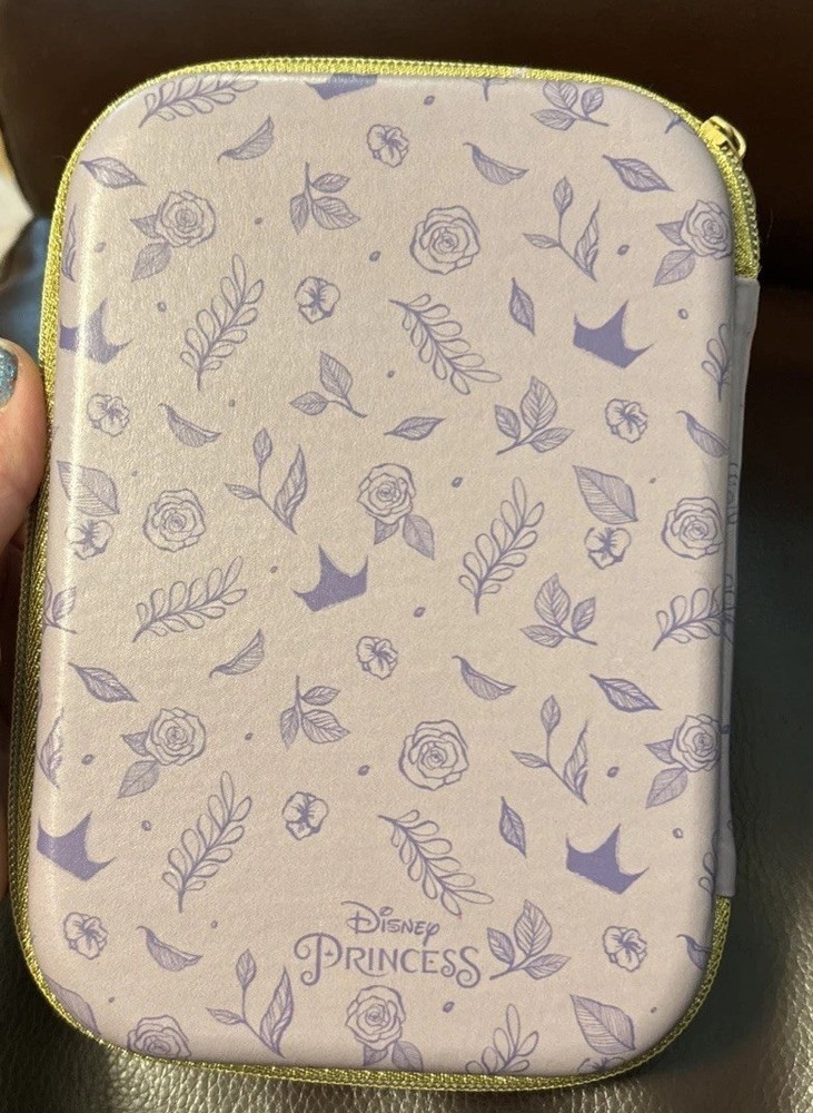 Disney Princess Hard Shell Zip Closure Pencil Case