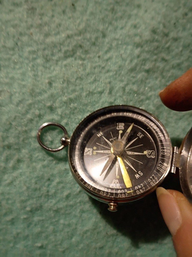 Vintage pocket compass
