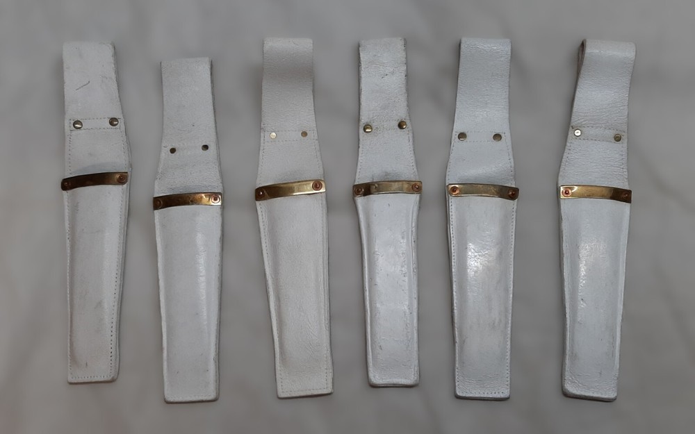 Frog Buff Leather British Army Parade Pattern Leather Scabbard / Carrier