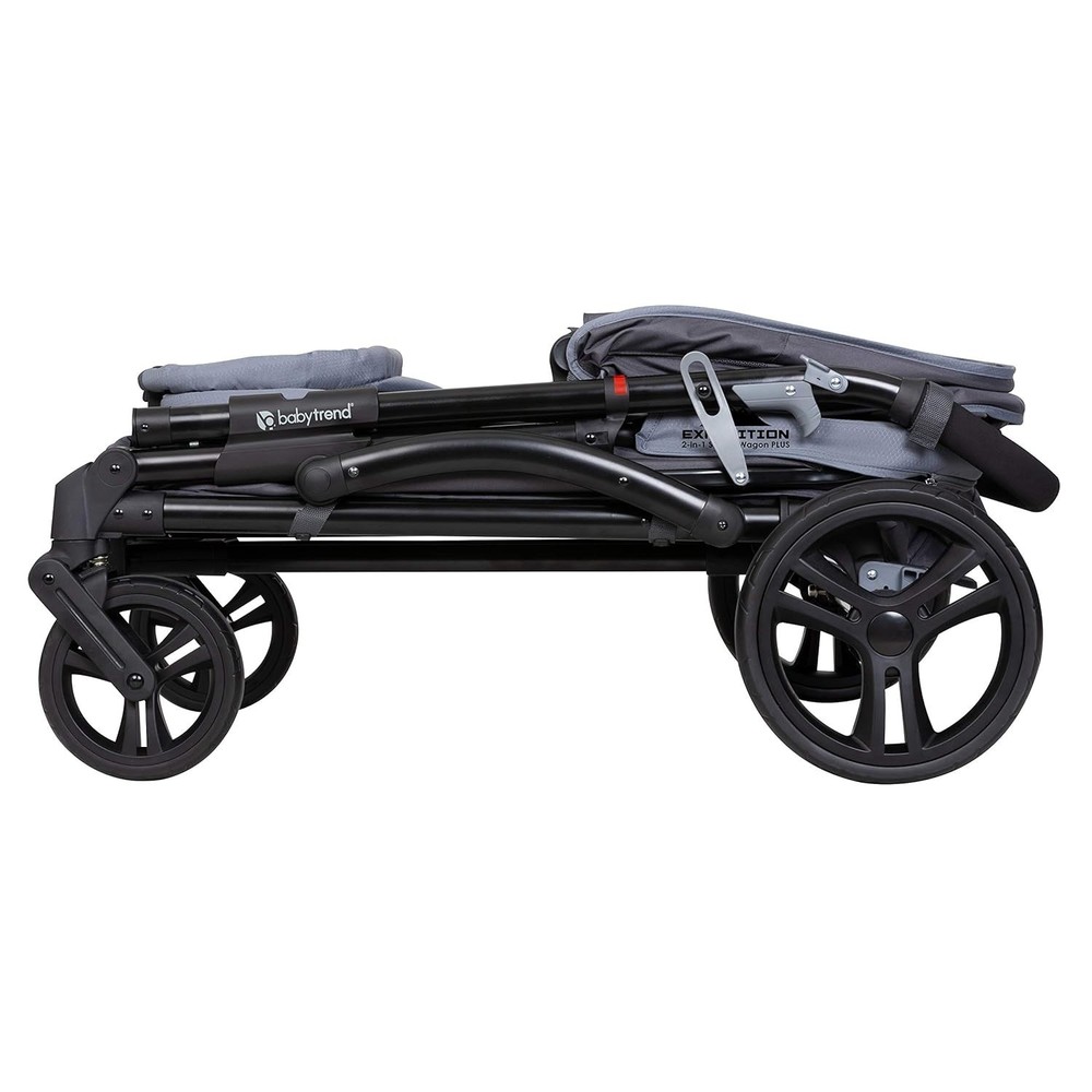 Expedition 2-in-1 Stroller Wagon Plus, Ultra Grey