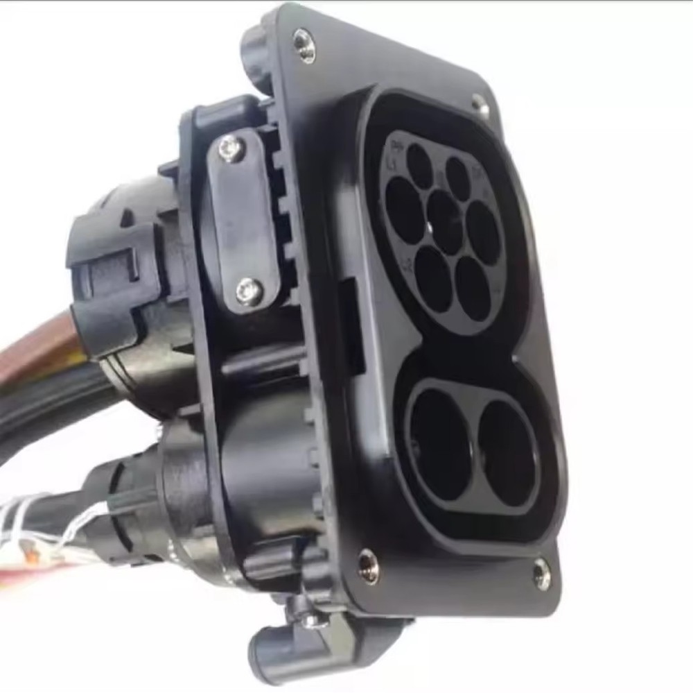 CCS2 EV Charging Inlet Port/Socket (EV Side), 200A 1000VDC Max, Without cable