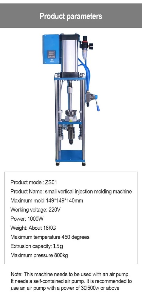 20g Small Injection Molding Machine Vertical Injection Molding Machine