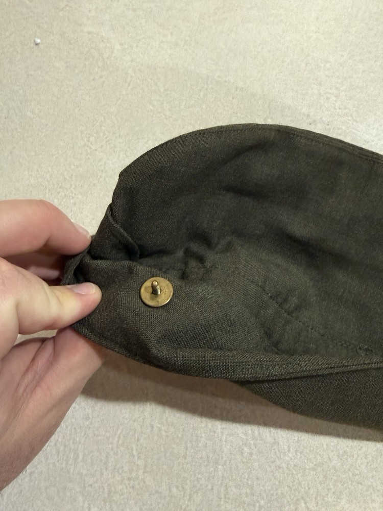 WWII USMC Garrison Cap Named