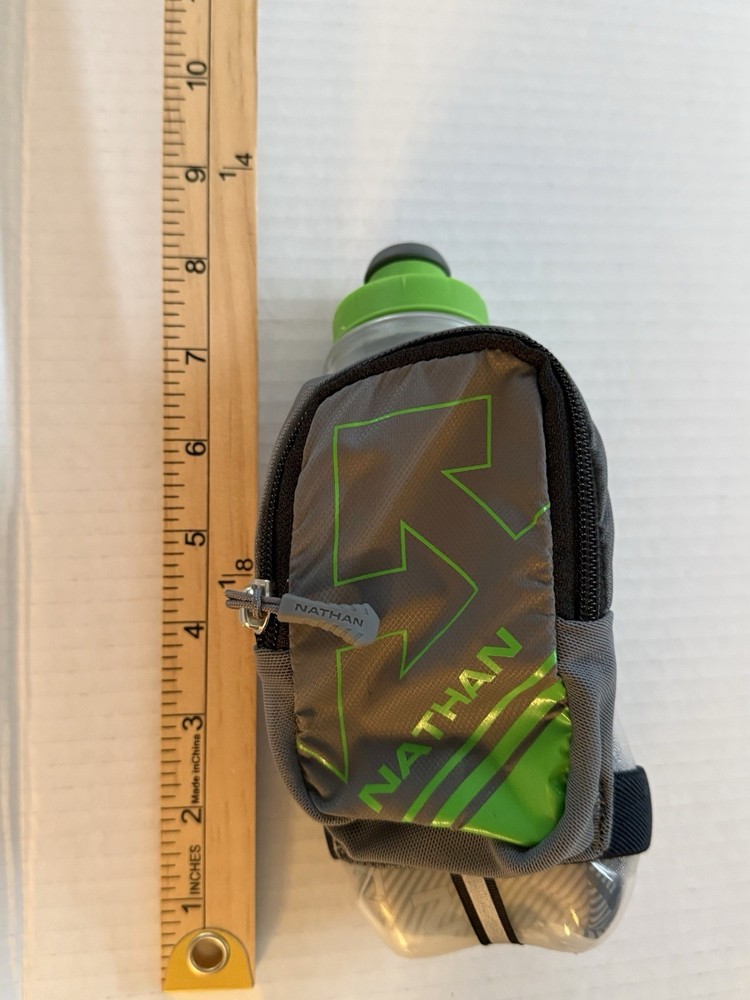 Nathan SpeedDraw Plus Insulated Handheld Running Water Bottle Adjustable Strap