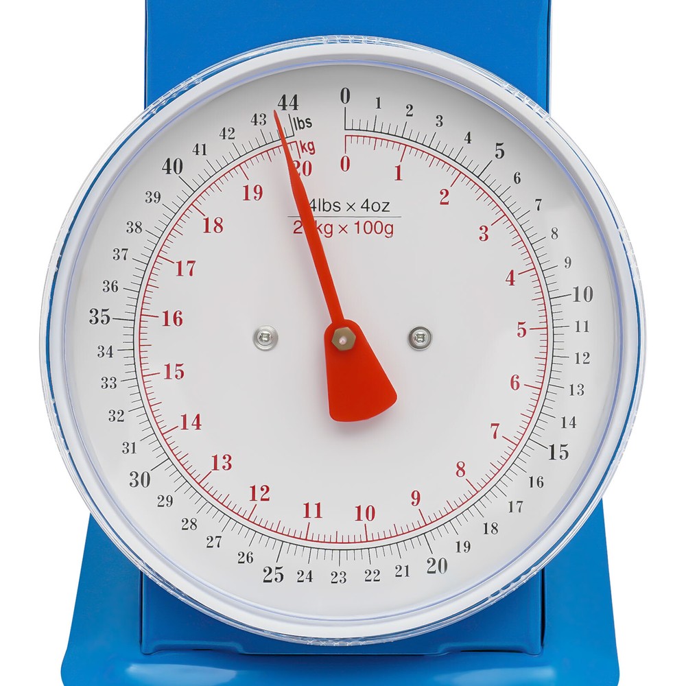 Industrial Dial Scale Portion-Control Mechanical Dial Scale Heavy Duty Blue NEW
