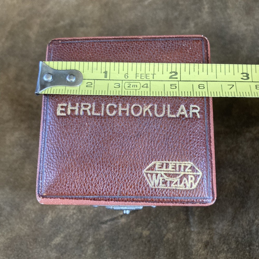 Vintage E. Leitz Wetzlar Original Empty Box for Microscope Lens (Box Only)