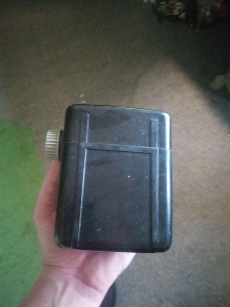 Kodak Brownie Hawkeye Vintage Camera Black/Silver, Untested