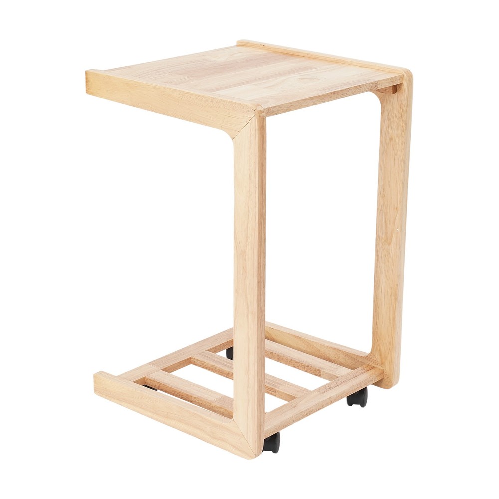 C-shaped End Table Small Side Table Movable End Table