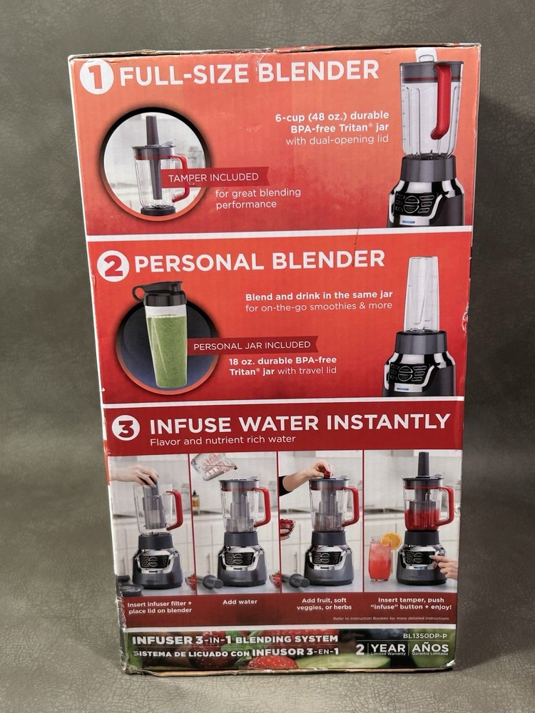 Black & Decker Infuser 3-In-1 Digital PowerCrush Blending System