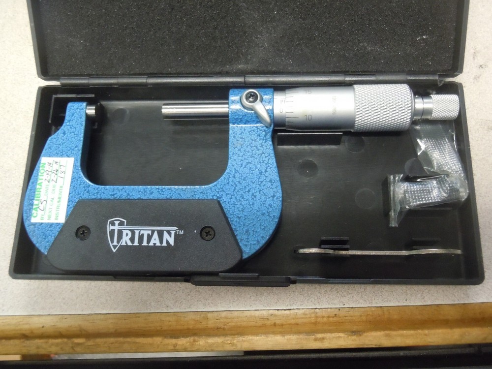 Tritan 1”-2” Outside Micrometer, .0001” Graduations - New