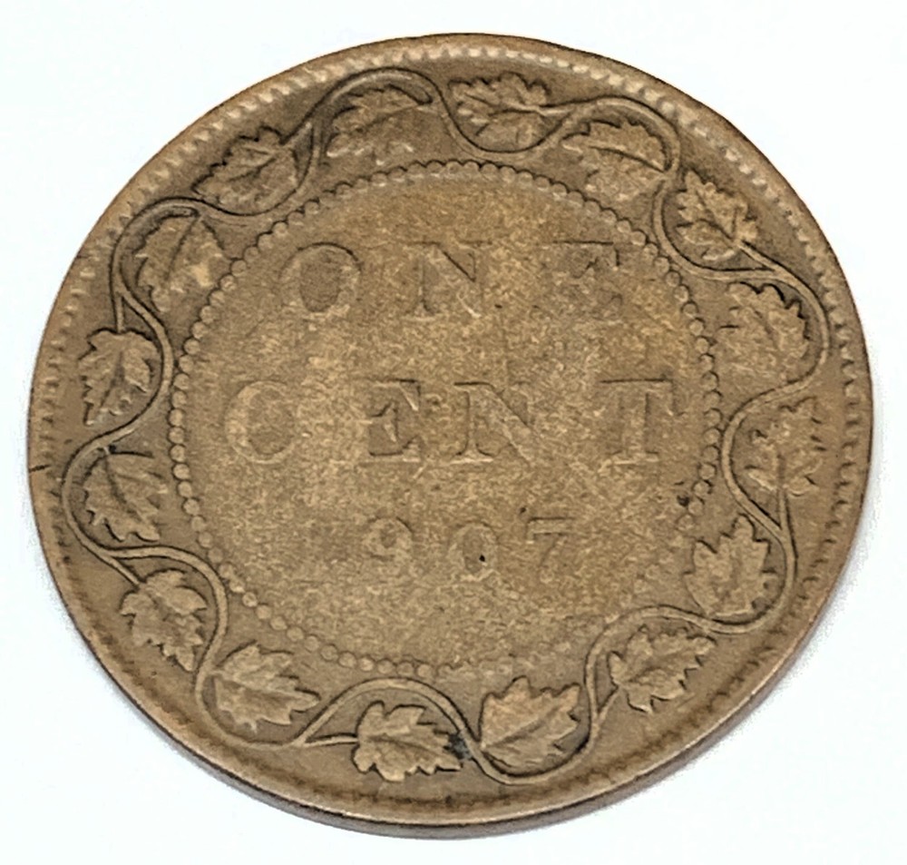 # C8638    CANADA   COIN,   LARGE CENT   1907