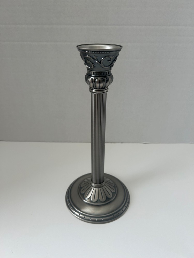 PartyLite Classic Creations Candelabra Candlestick Satin Silver