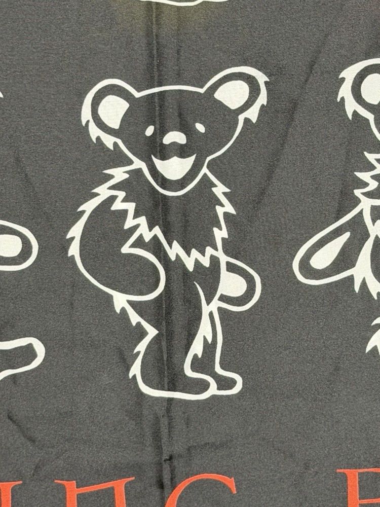 Grateful Dead Dancing Bears Wall Hanging Tapestry 1994 100% Polyester