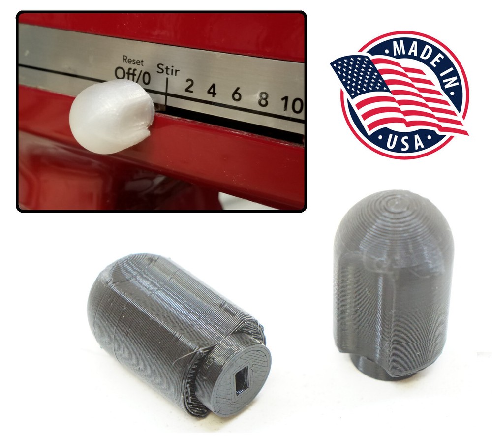 Kitchen Aid Mixer Speed Knob Replacement (Extra Tall) 2-pack - Made In USA
