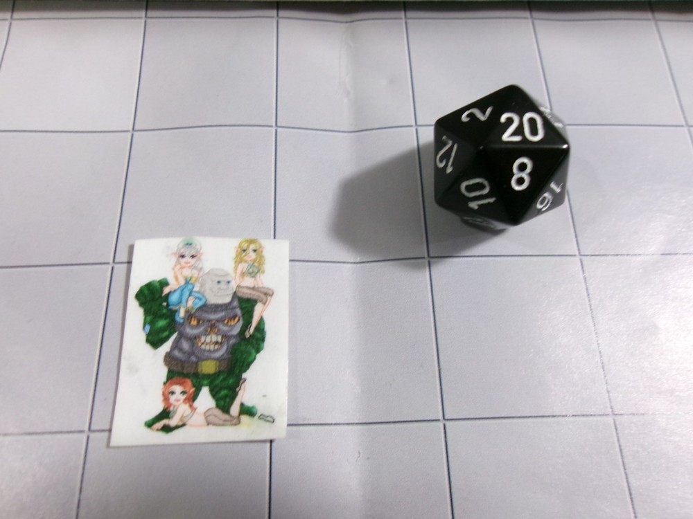= Star Wars Miniatures Black 20-Sided Dice =