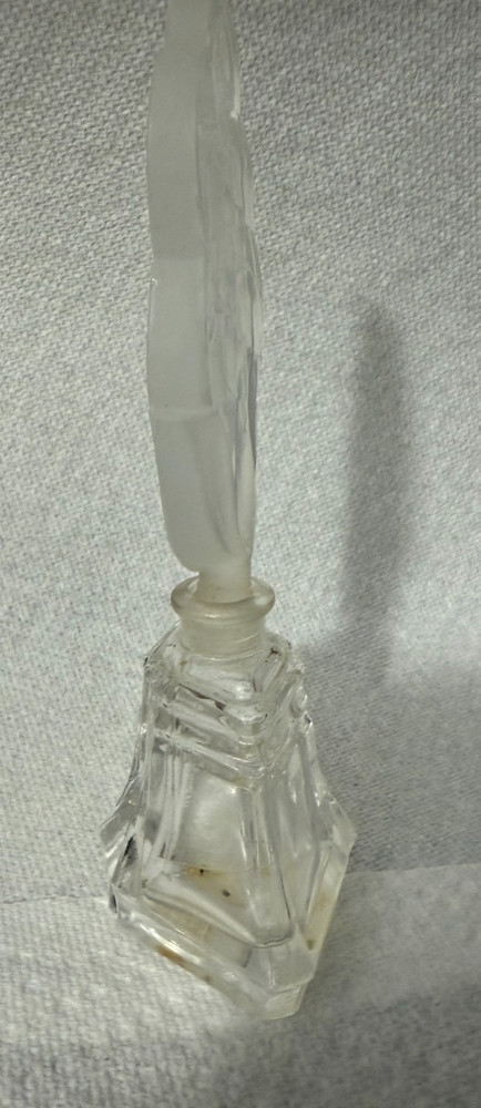 Vintage Perfume Bottle Lead Crystal