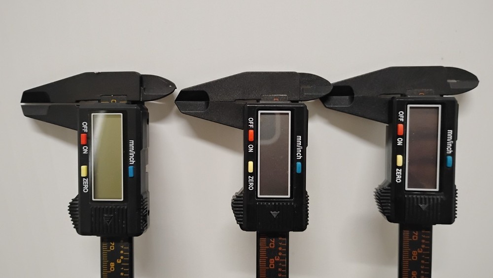 3 Fine Source Carbon Fiber Composite Digital Caliper 150 mm 6". (00)