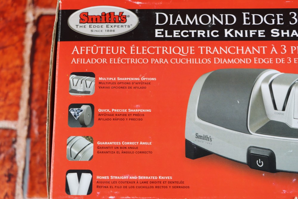 Smith's Diamond Edge 3000 Electric Knife Sharpener 50139