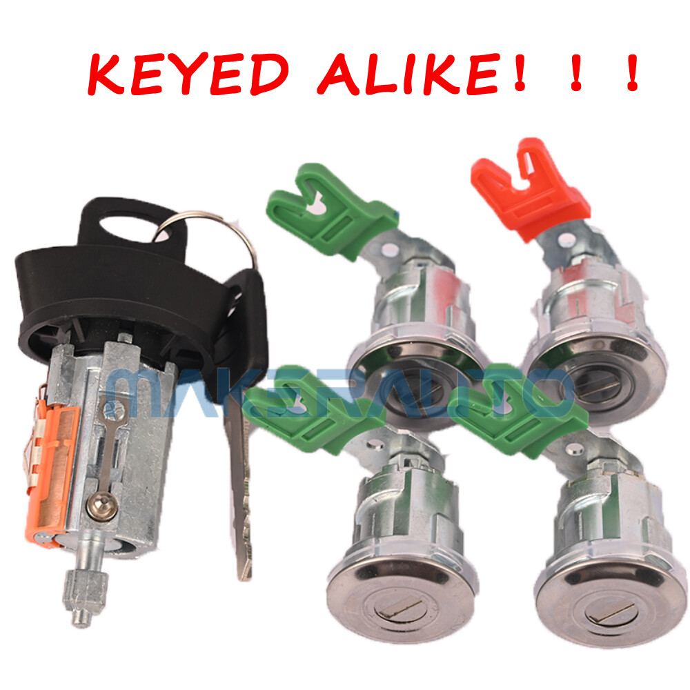 Ignition Cylinder 4 Door Lock Set For Ford Econoline Van E150 E250 E350 703369