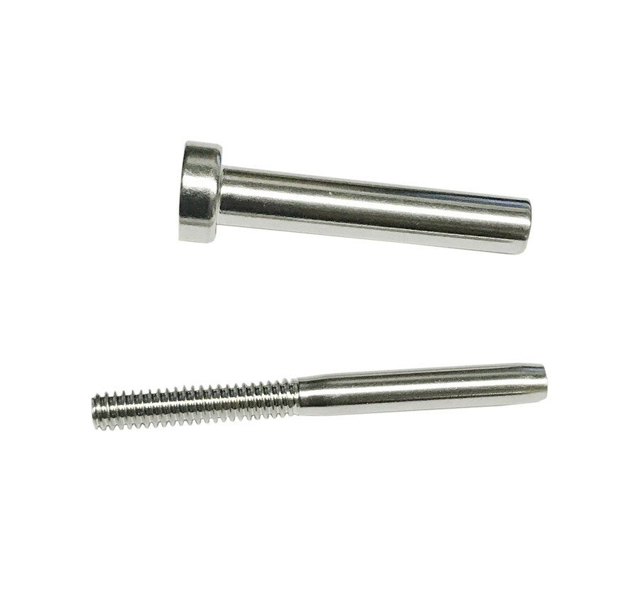 Invisible Receiver & Swage Stud End Fitting Combo