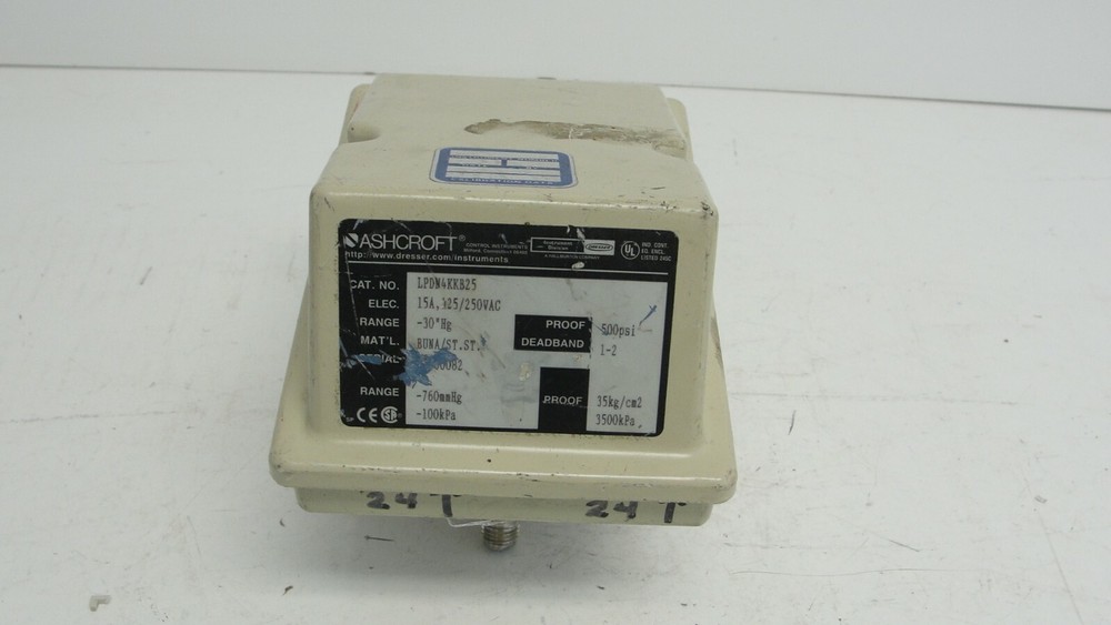 Ashcroft LPDN4KKB25 pressure switch