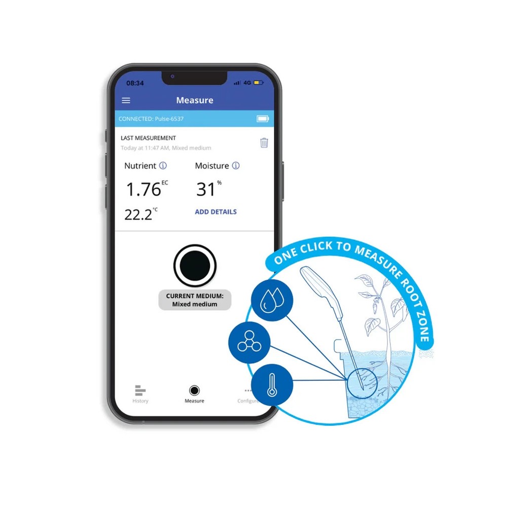 Bluelab Pulse Multimedia EC/MC Meter