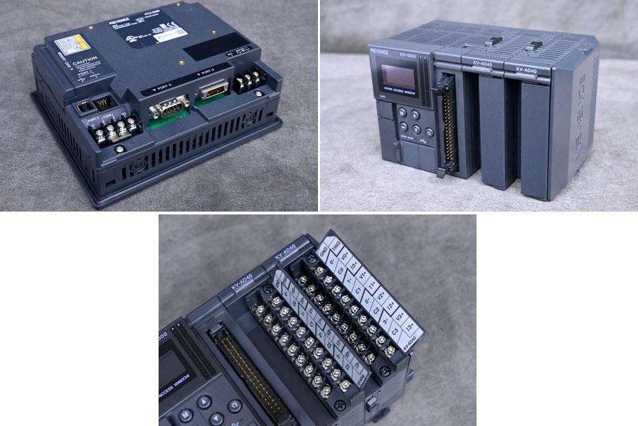 KEYENCE KV-1000 PLC CPU Unit USED