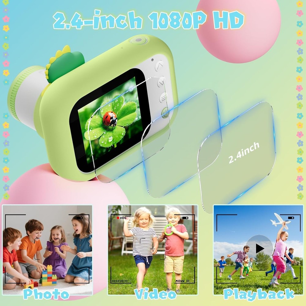 Portable Handheld 1000X Digital Microscope for Kids,4.3" HD Screen Microscope