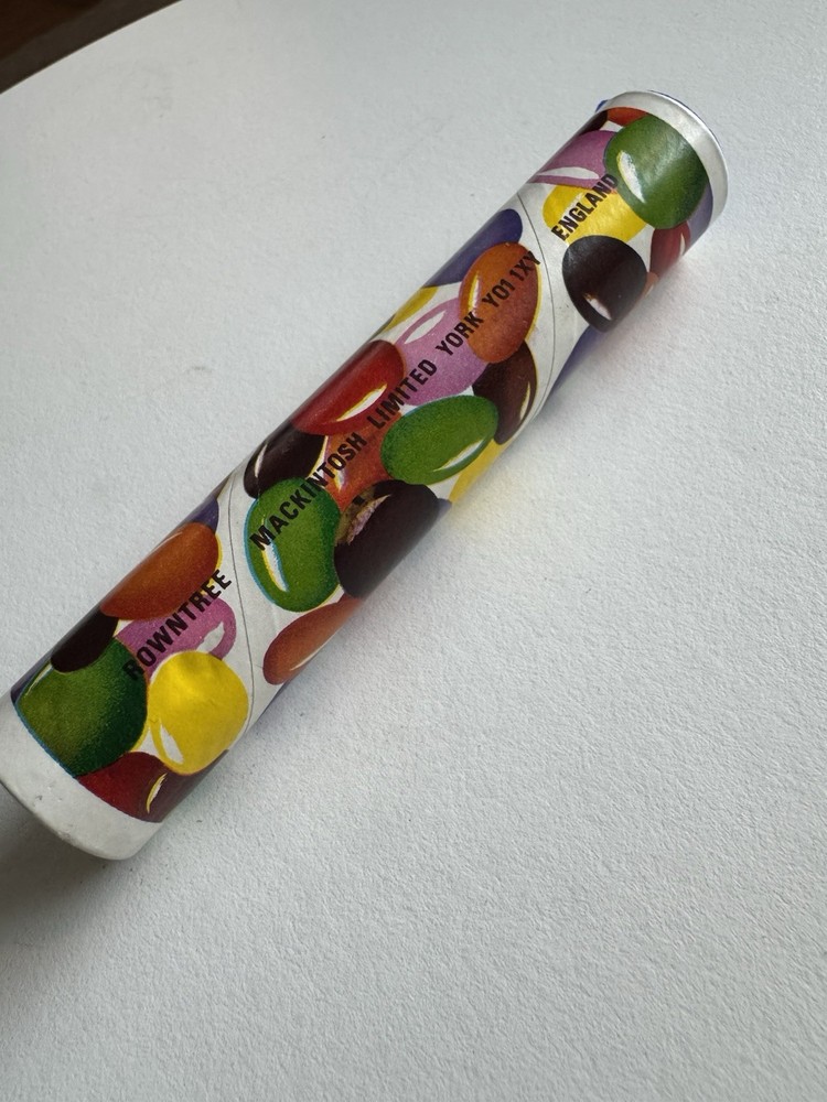 Vintage Candy Packaging Rowntree’s Smarties Candy Coated Chocolate