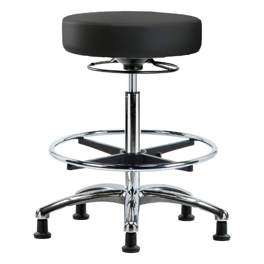 GRAINGER APPROVED Backless Pneumatic Stool,17" W 356C94