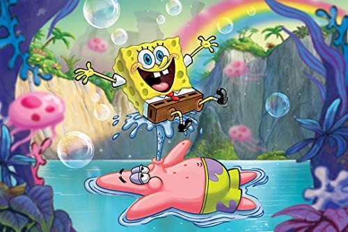 Spongebob Squarepants Spongebob & Patrick Floor Puzzle