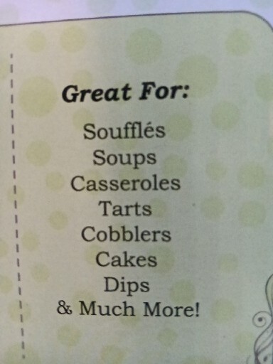 2 Mini-bakeware Stoneware Bakers by Nicole's Kitchen A74