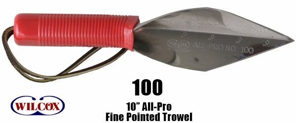 Wilcox 10" Fine Pointed Trowel
