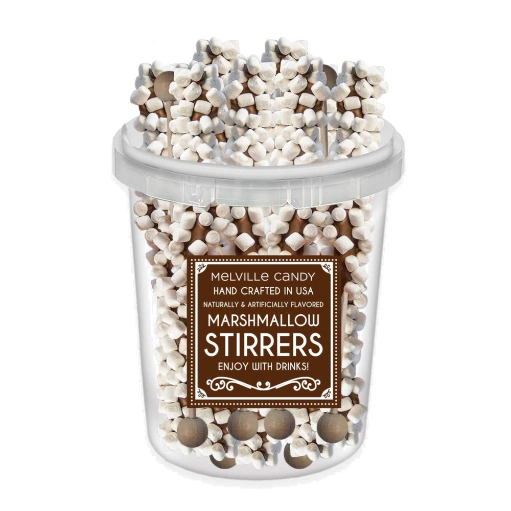 Hot Chocolate Stirrers Gift Set - For Hot Cocoa, Coffee, Tea, Stocking Stuffe...
