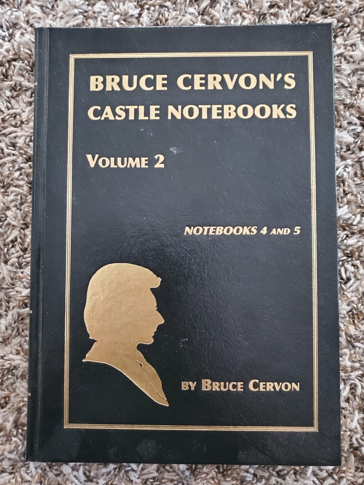 Bruce Cervon Castle Note Books Volume 2-5